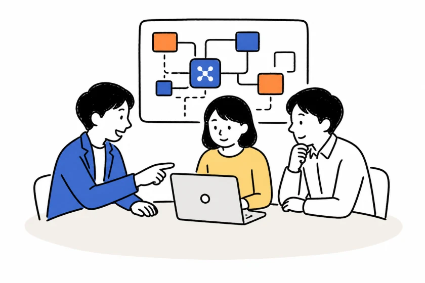 一部常駐のイラスト