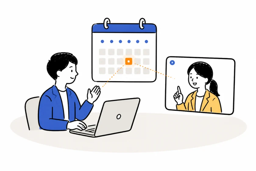 週1伴走のイラスト